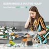 image:imageVIVOSUN 480GPH Submersible Pump1800LH 25W Ultra Quiet Water Pump with 72ft High Lift Fountain Pump with 5ft Power Cord 3 Nozzles for Fish Tank Aquarium Statuary Hydroponics Black64480