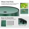 image:imageVIVOSUN Collapsible Rain Barrel 53 Gallon with 1000D Oxford Cloth Portable Rain Collection System Water Barrel Collector wFilter Spigot Green