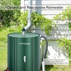 image:imageVIVOSUN Collapsible Rain Barrel 53 Gallon with 1000D Oxford Cloth Portable Rain Collection System Water Barrel Collector wFilter Spigot Green