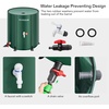 image:imageVIVOSUN Collapsible Rain Barrel 53 Gallon with 1000D Oxford Cloth Portable Rain Collection System Water Barrel Collector wFilter Spigot Green