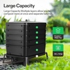 image:imageVIVOSUN 5Layer Worm Compost Bin and Compost Thermometer 20 Inch Backyard Soil Thermometer with Stainless Steel Dial for Composting Bins Outdoor Gardening and Planting 0200F