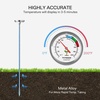 image:imageVIVOSUN 5Layer Worm Compost Bin and Compost Thermometer 20 Inch Backyard Soil Thermometer with Stainless Steel Dial for Composting Bins Outdoor Gardening and Planting 0200F