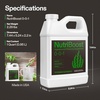 image:imageVIVOSUN AllinOne Concentrated Plant Additive NutriBoost 001 AllPurpose Liquid Fertilizer and Bloom Juice 064 Flowering Supplement Liquid Fertilizer for Flowering Stage Concentrated Plant