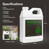 image:imageVIVOSUN Plant Food Nutrients Base A401 amp B142 Bundle and NutriBoost 001 AllinOne Concentrated Plant Additive AllPurpose Liquid Fertilizer for All Growing Stages for Vegetables