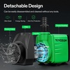 image:imageVIVOSUN 550GPH Submersible Pump2000LH 35W Ultra Quiet Water Pump with 82ft High Lift Fountain Pump with 65ft Power Cord 3 Nozzles for Pond Aquarium Statuary Hydroponics64550