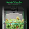 image:imageVIVOSUN Grow Tent High CFM Kit Green Pole Range of 2448 Suitable for 2x2 3x3 4x2 and 4x4 Grow Tent 4PackType C