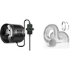 image:imageVIVOSUN Inline Booster Duct Fan 8 430 CFM with Speed Controller and 25 Feet 8 Inch Flex Air Aluminum Duct for Ventilation Ducting with 2pcs 8 Inch Stainless Steel Clamps