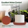image:imageVIVOSUN 5Pack 3 Gallons Grow Bags Heavy Duty Thickened Nonwoven Fabric Pots and 6 Pack Plant Saucer 8 10 12 inch Plant Saucers for Indoor Heavy Duty Plastic Plant Trays for pots Grow Bag