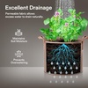 image:imageVIVOSUN 5Pack 3 Gallons Grow Bags Heavy Duty Thickened Nonwoven Fabric Pots and 6 Pack Plant Saucer 8 10 12 inch Plant Saucers for Indoor Heavy Duty Plastic Plant Trays for pots Grow Bag