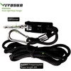 image:imageVIVOSUN  6 Pairs 18 inch Adjustable Heavy Duty Rope Hanger  Reinforced Metal Internal Gears Ratchets LooseProof Design 8ft Long amp 150lbs Weight Capacity Upgraded Version