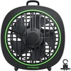 image:imageVIVOSUN AeroWave D4 4 Grow Tent Clip Fan with Detachable Hook 3Speed Strong amp Quiet Airflow Adjustable Airflow Angle for Hydroponics Circulation amp Cooling Black 1Pack41 Pack