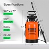 image:imageVIVOSUN 2Gallon Pump Pressure Sprayer  Lawn amp Garden Water Sprayer with Adjustable Shoulder Strap for Spraying Plants Garden Watering and Household CleaningOrange