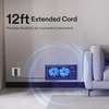 image:imageVIVOSUN Quiet Register Booster Fan 410 Smart Register Vent with Intelligent Thermostat Control Cooling Heating AC Vent Booster Fan BrownBlack