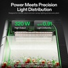 image:imageVIVOSUN AeroLight 320W LED Grow Light Indoor Plant Light Bars with Fan  Grow Tent Cooling Ventilation App Control GrowHub Compatible 4x2ft Coverage4x2