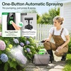 image:imageVIVOSUN Battery Powered Sprayer 2 Gallons for Lawn and Garden Watering  Electric Sprayer with Ergonomic Handle 3 Mist Nozzles Retractable Wand Waterproof and Long Battery Life Weed Pest Control
