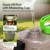 image:imageVIVOSUN Battery Powered Sprayer 2 Gallons for Lawn and Garden Watering  Electric Sprayer with Ergonomic Handle 3 Mist Nozzles Retractable Wand Waterproof and Long Battery Life Weed Pest Control