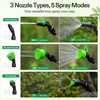 image:imageVIVOSUN Battery Powered Sprayer 2 Gallons for Lawn and Garden Watering  Electric Sprayer with Ergonomic Handle 3 Mist Nozzles Retractable Wand Waterproof and Long Battery Life Weed Pest Control