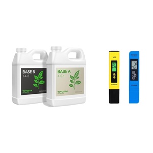 image:imageVIVOSUN Liquid Nutrients Base A amp B Bundle and Digital pH Meter TDS EC Meter for Water 001 Accuracy Hydroponics