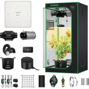 image:imageVIVOSUN 3X3 Smart Grow Tent Kit with 320W Bar Lumalight E42A WiFi Control32x32x63