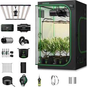 image:imageVIVOSUN 3X3 Smart Grow Tent Kit with 320W Bar Lumalight E42A WiFi Control4x4