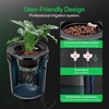 image:imageVIVOSUN FlexFeed DWC Hydroponic System Kit Deep Water Culture Grow Kit1 Bucket  Top Drip Kit