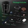 image:imageVIVOSUN FlexFeed DWC Hydroponic System Kit Deep Water Culture Grow Kit1 Bucket  Top Drip Kit