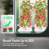 image:imageVIVOSUN FlexFeed DWC Hydroponic System Kit Deep Water Culture Grow Kit4 Buckets  Smart Controller