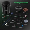 image:imageVIVOSUN FlexFeed DWC Hydroponic System Kit Deep Water Culture Grow Kit4 Buckets  Top Drip Kit
