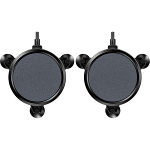 image:imageVIVOSUN 12PCS 1 Inch Air Stones for Aquarium Air Pump Fish Tank4 inchRound Pack of 2